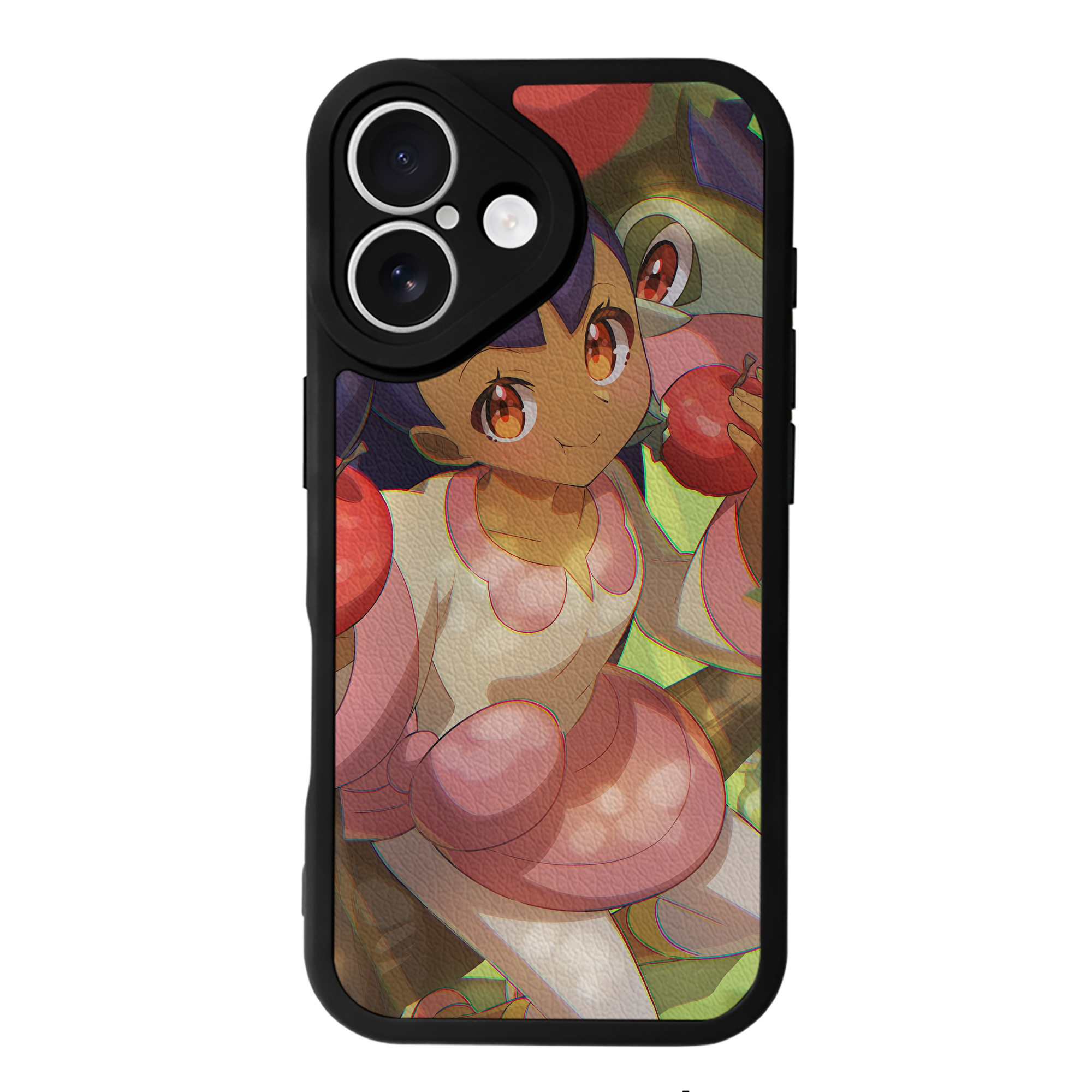 （画像用） ポケットモンスター Pokémon 【iPhone 16シリーズ対応】シリコンスマホケース（レザー調） 材質：シリコン